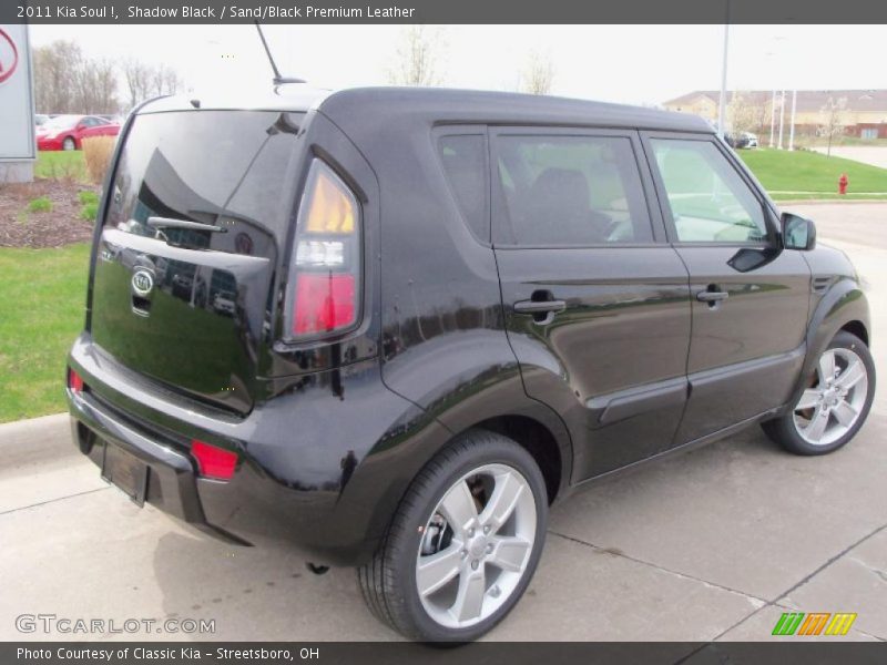 Shadow Black / Sand/Black Premium Leather 2011 Kia Soul !