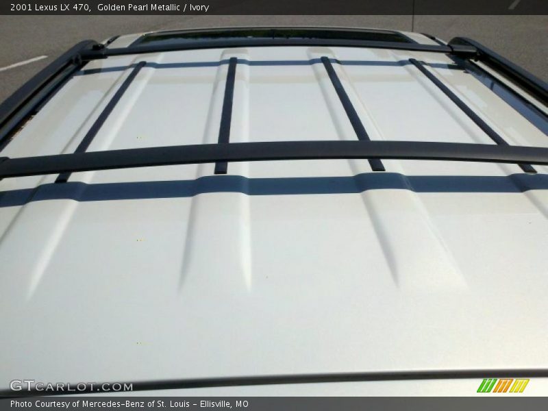 Golden Pearl Metallic / Ivory 2001 Lexus LX 470