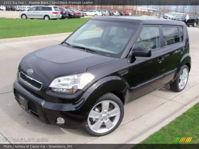 Shadow Black / Sand/Black Premium Leather 2011 Kia Soul !