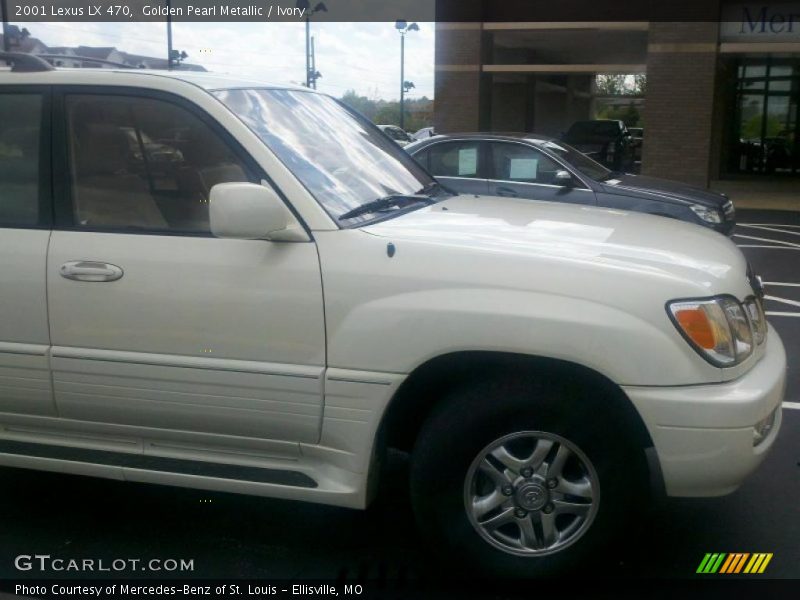 Golden Pearl Metallic / Ivory 2001 Lexus LX 470
