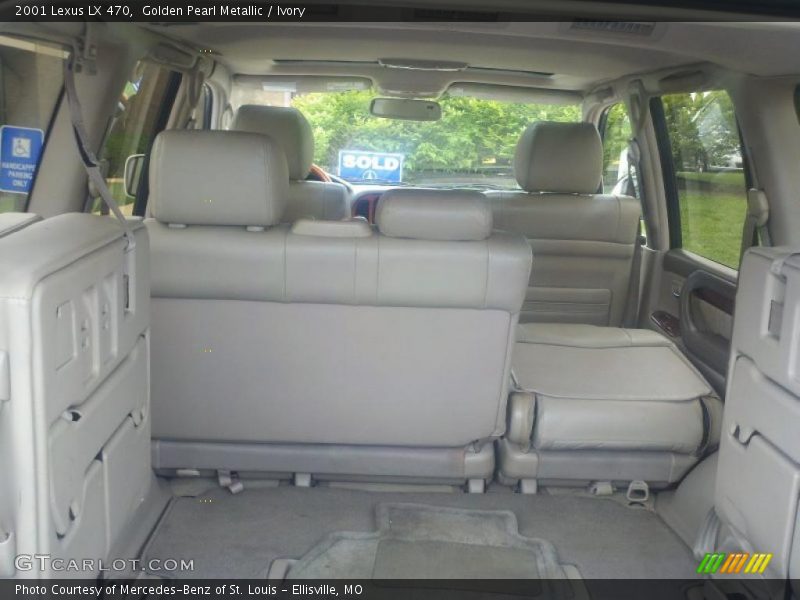 Golden Pearl Metallic / Ivory 2001 Lexus LX 470