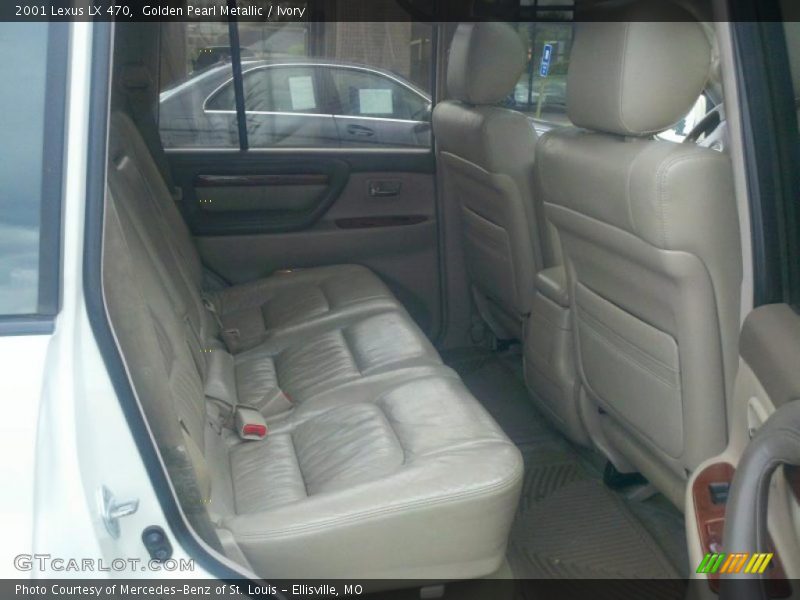 Golden Pearl Metallic / Ivory 2001 Lexus LX 470