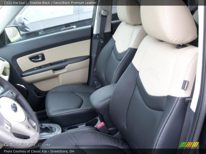 Shadow Black / Sand/Black Premium Leather 2011 Kia Soul !