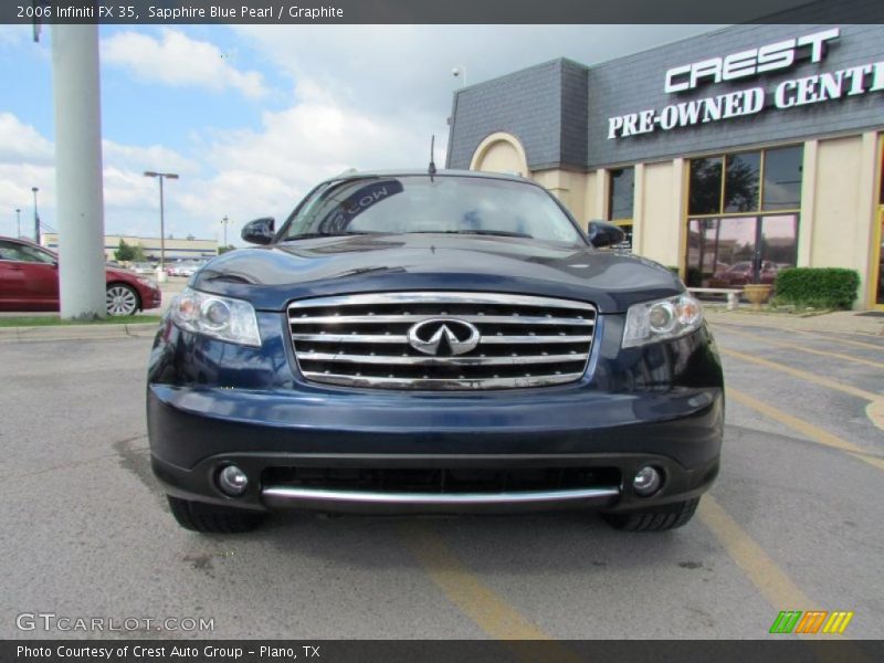 Sapphire Blue Pearl / Graphite 2006 Infiniti FX 35