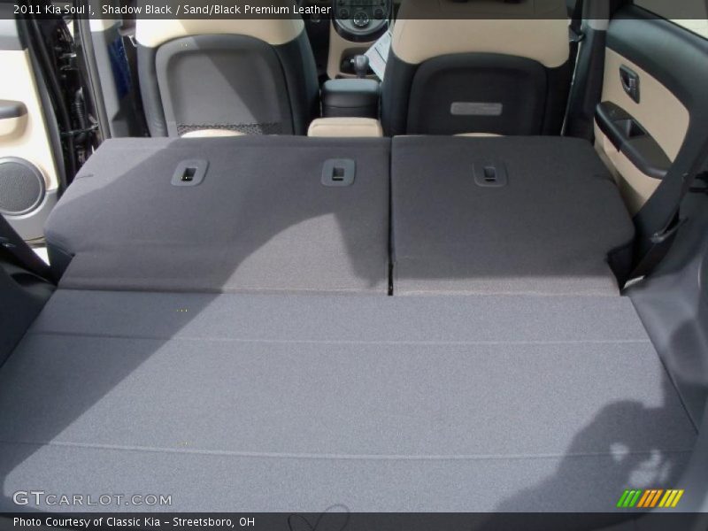 Shadow Black / Sand/Black Premium Leather 2011 Kia Soul !