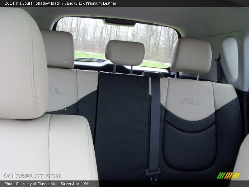Shadow Black / Sand/Black Premium Leather 2011 Kia Soul !