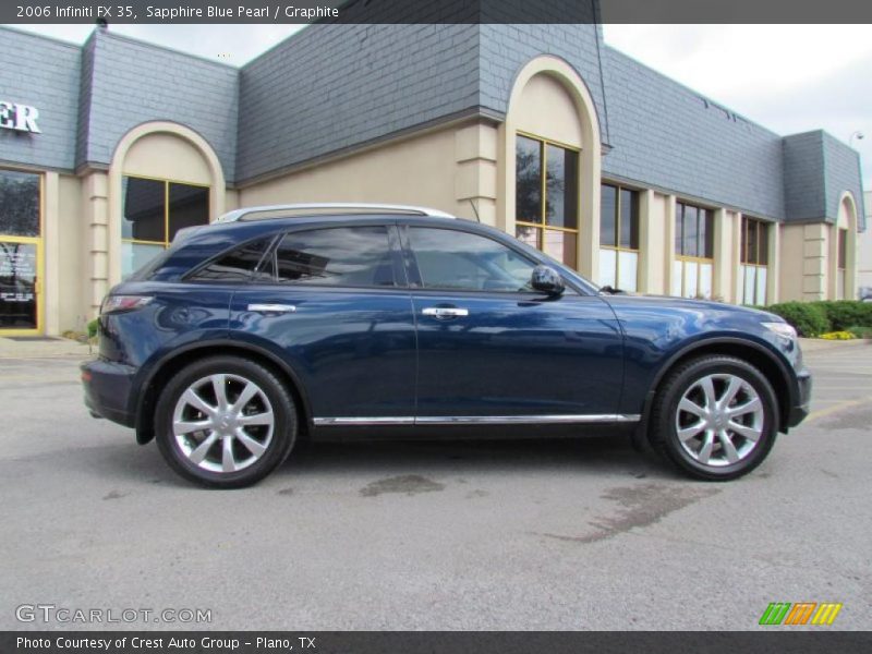 Sapphire Blue Pearl / Graphite 2006 Infiniti FX 35