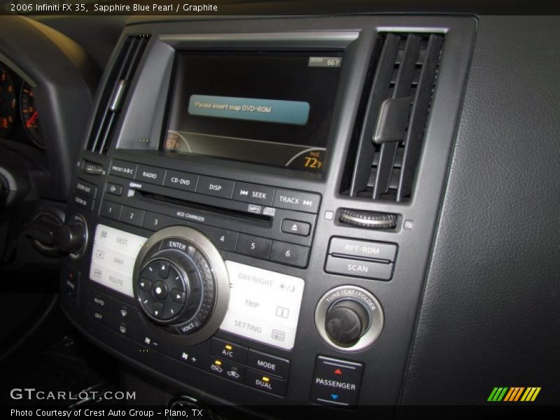 Sapphire Blue Pearl / Graphite 2006 Infiniti FX 35