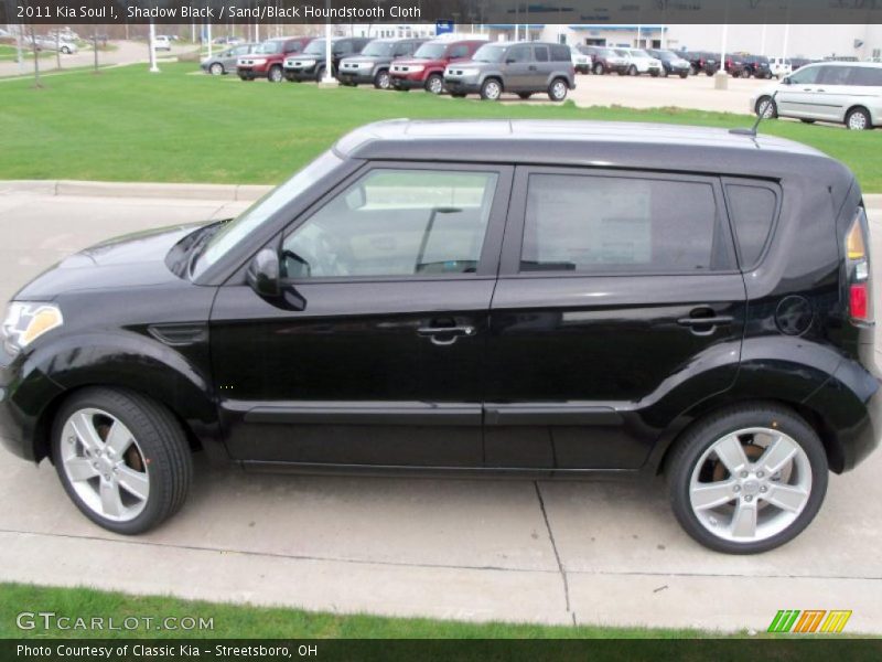 Shadow Black / Sand/Black Houndstooth Cloth 2011 Kia Soul !