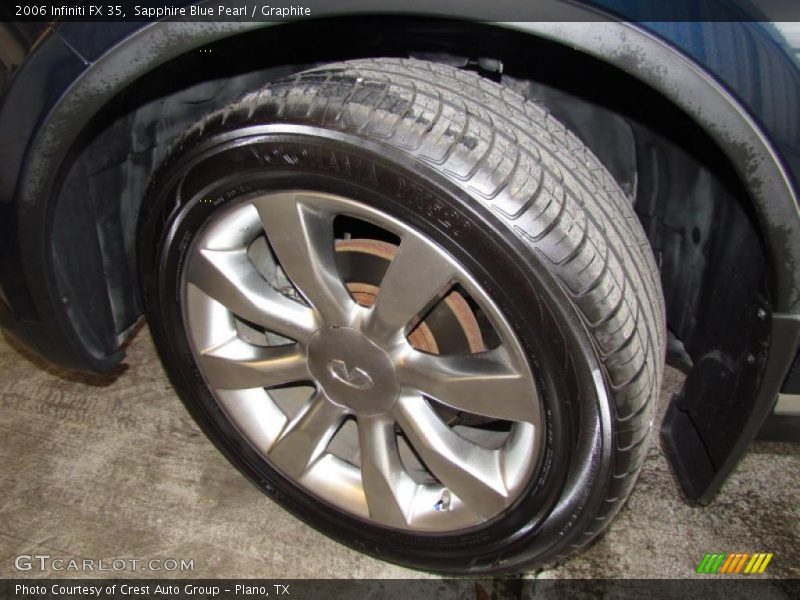 Sapphire Blue Pearl / Graphite 2006 Infiniti FX 35