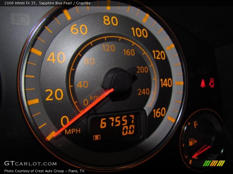 Sapphire Blue Pearl / Graphite 2006 Infiniti FX 35
