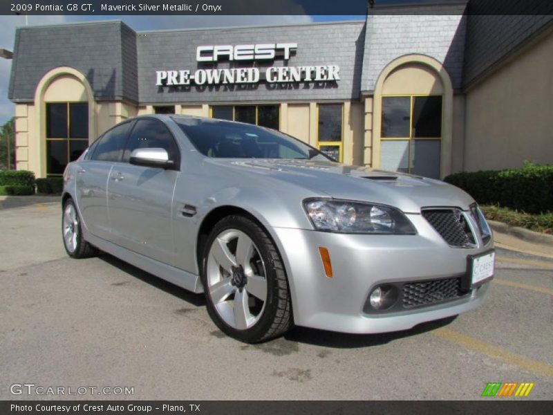 Maverick Silver Metallic / Onyx 2009 Pontiac G8 GT