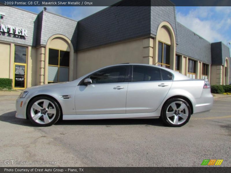 Maverick Silver Metallic / Onyx 2009 Pontiac G8 GT