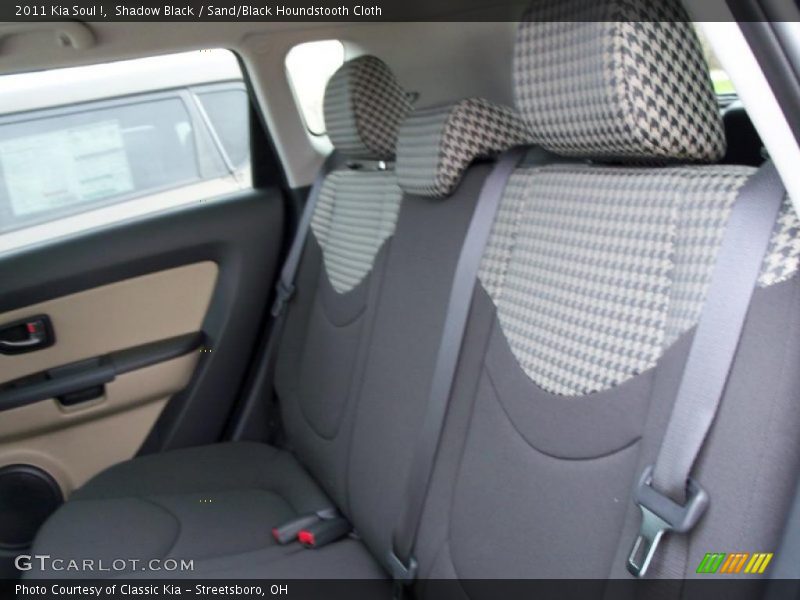 Shadow Black / Sand/Black Houndstooth Cloth 2011 Kia Soul !