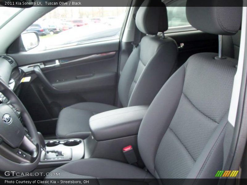 Tuscan Olive / Black 2011 Kia Sorento LX