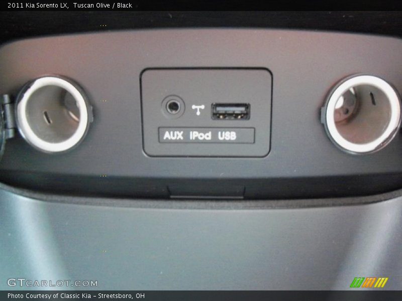 Tuscan Olive / Black 2011 Kia Sorento LX