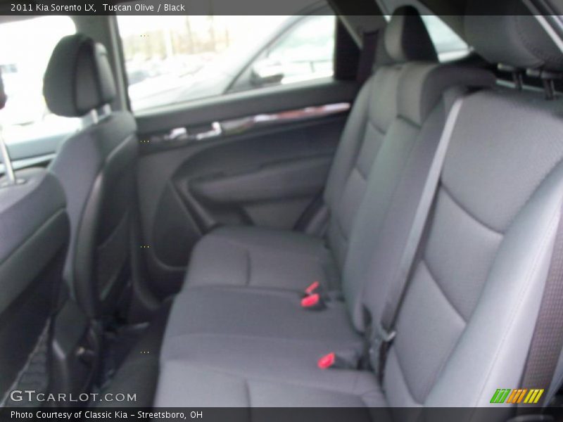 Tuscan Olive / Black 2011 Kia Sorento LX