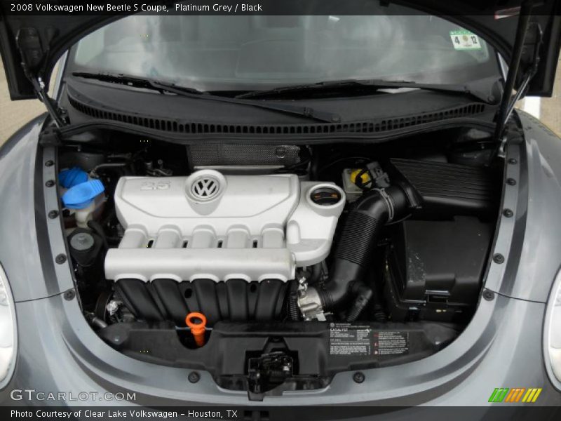  2008 New Beetle S Coupe Engine - 2.5L DOHC 20V 5 Cylinder