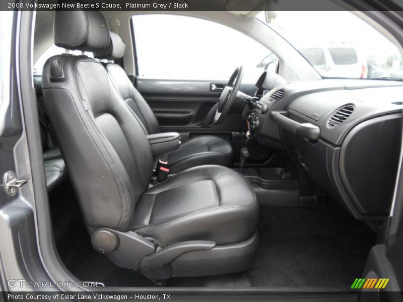  2008 New Beetle S Coupe Black Interior