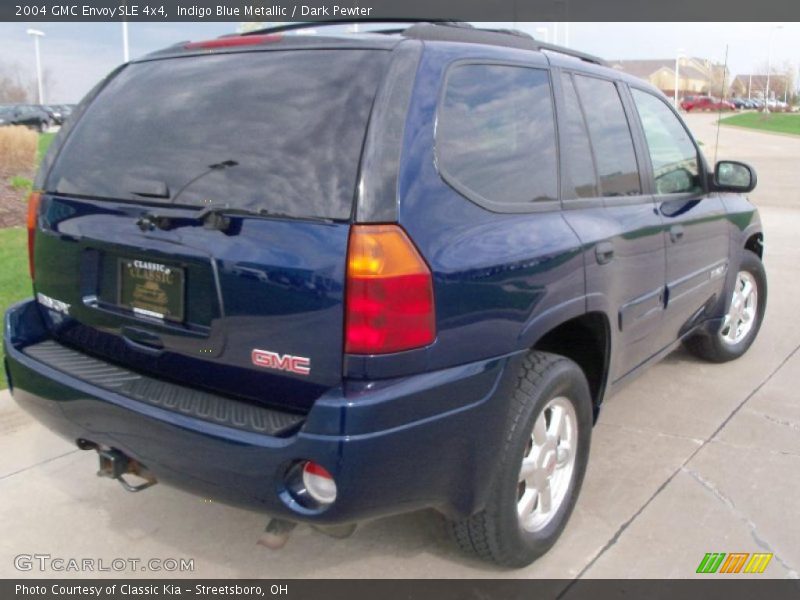 Indigo Blue Metallic / Dark Pewter 2004 GMC Envoy SLE 4x4