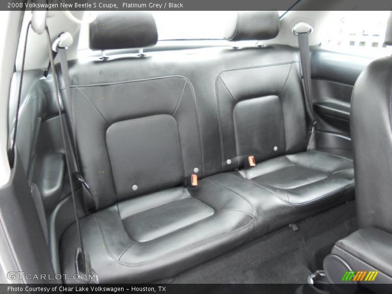  2008 New Beetle S Coupe Black Interior
