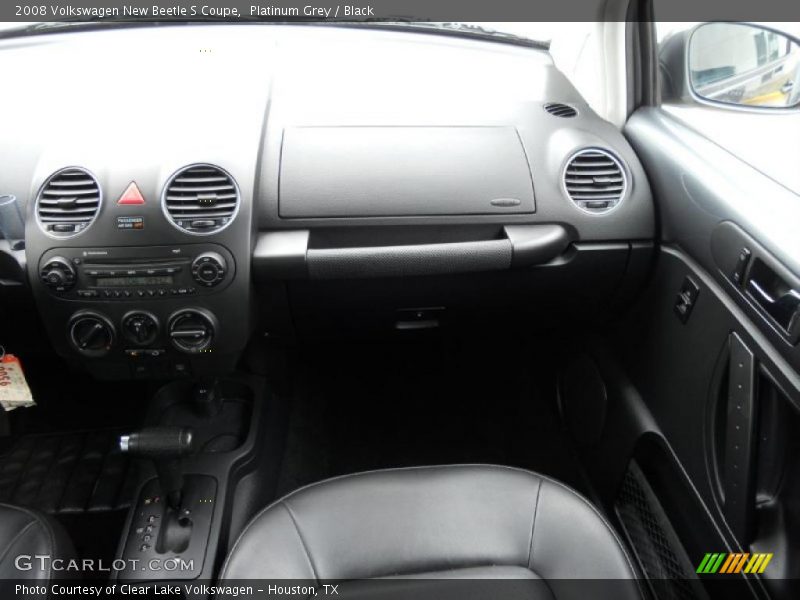 Platinum Grey / Black 2008 Volkswagen New Beetle S Coupe