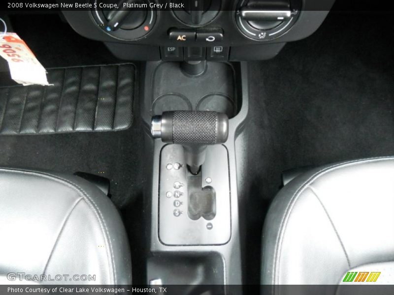  2008 New Beetle S Coupe 6 Speed Tiptronic Automatic Shifter