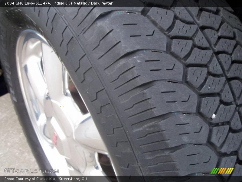 Indigo Blue Metallic / Dark Pewter 2004 GMC Envoy SLE 4x4