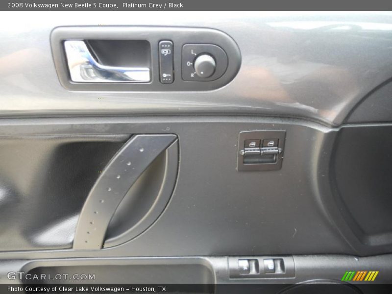 Platinum Grey / Black 2008 Volkswagen New Beetle S Coupe