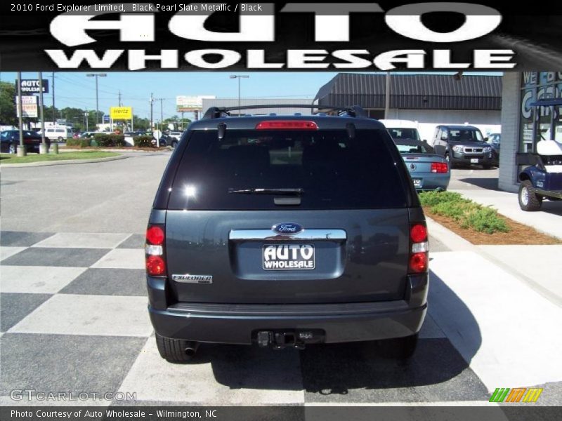 Black Pearl Slate Metallic / Black 2010 Ford Explorer Limited