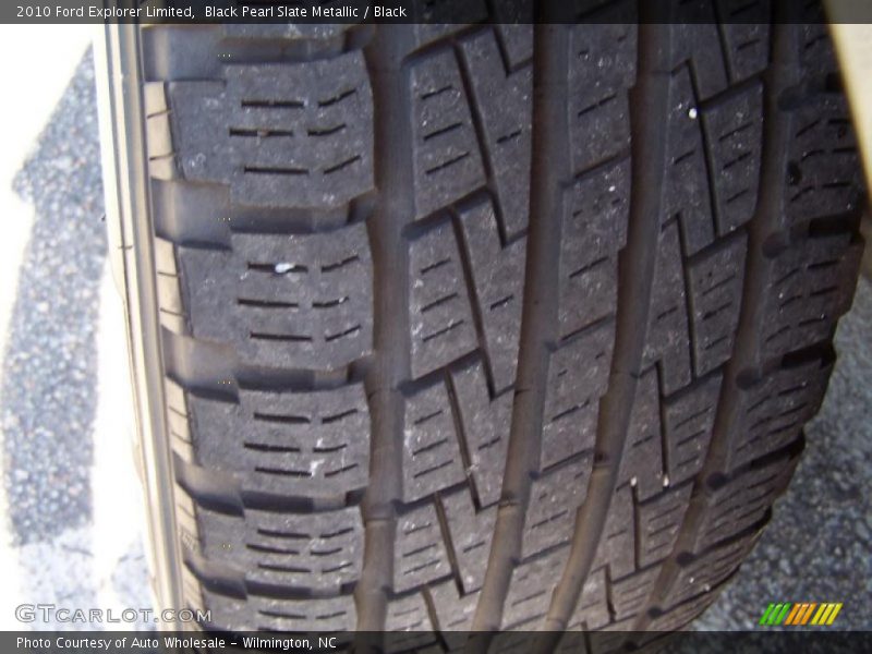 Black Pearl Slate Metallic / Black 2010 Ford Explorer Limited