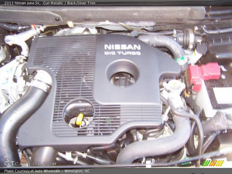 Gun Metallic / Black/Silver Trim 2011 Nissan Juke SV