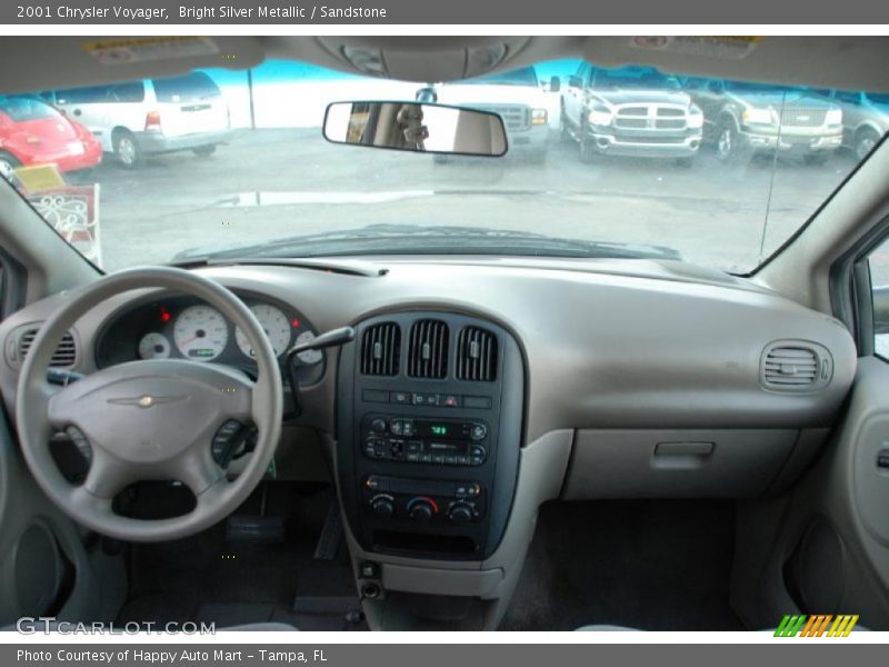 Dashboard of 2001 Voyager 