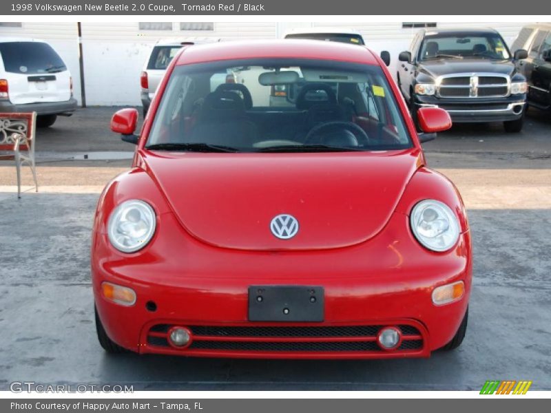 Tornado Red / Black 1998 Volkswagen New Beetle 2.0 Coupe