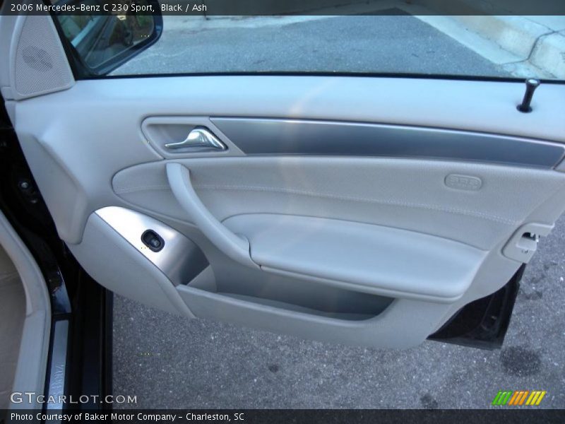 Black / Ash 2006 Mercedes-Benz C 230 Sport