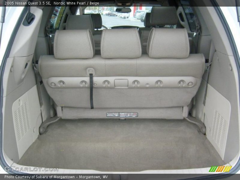 Nordic White Pearl / Beige 2005 Nissan Quest 3.5 SE