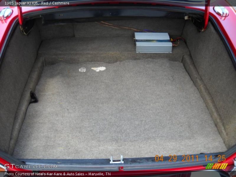  1985 XJ XJ6 Trunk