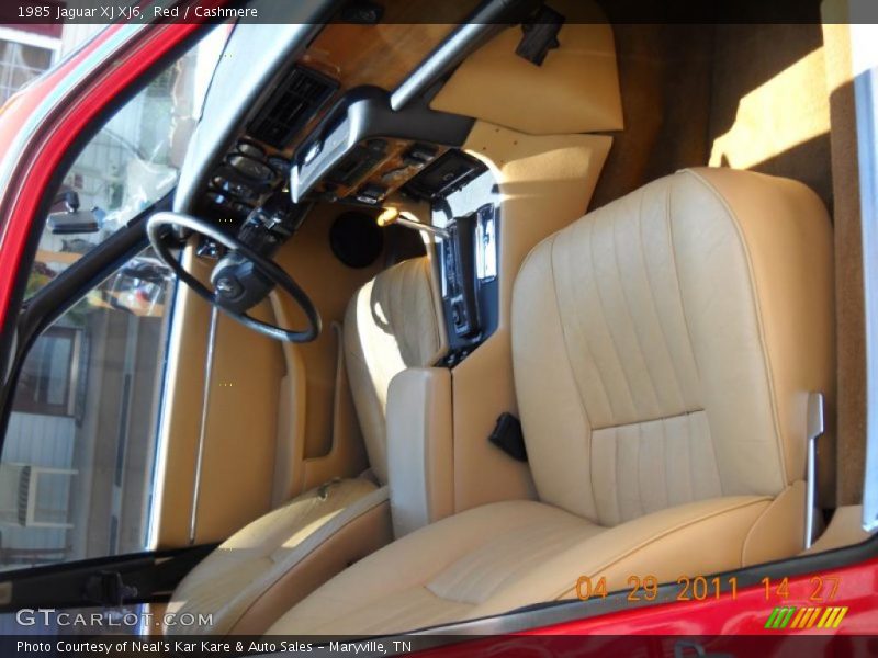 Red / Cashmere 1985 Jaguar XJ XJ6