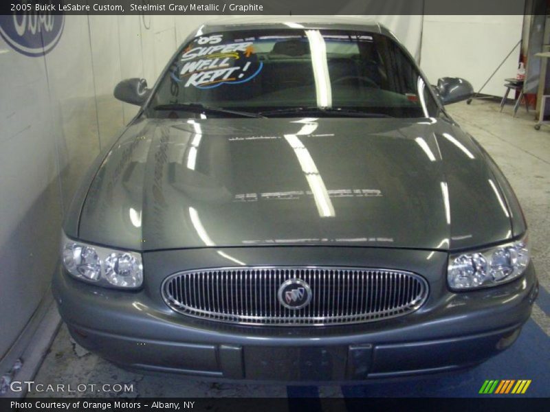 Steelmist Gray Metallic / Graphite 2005 Buick LeSabre Custom