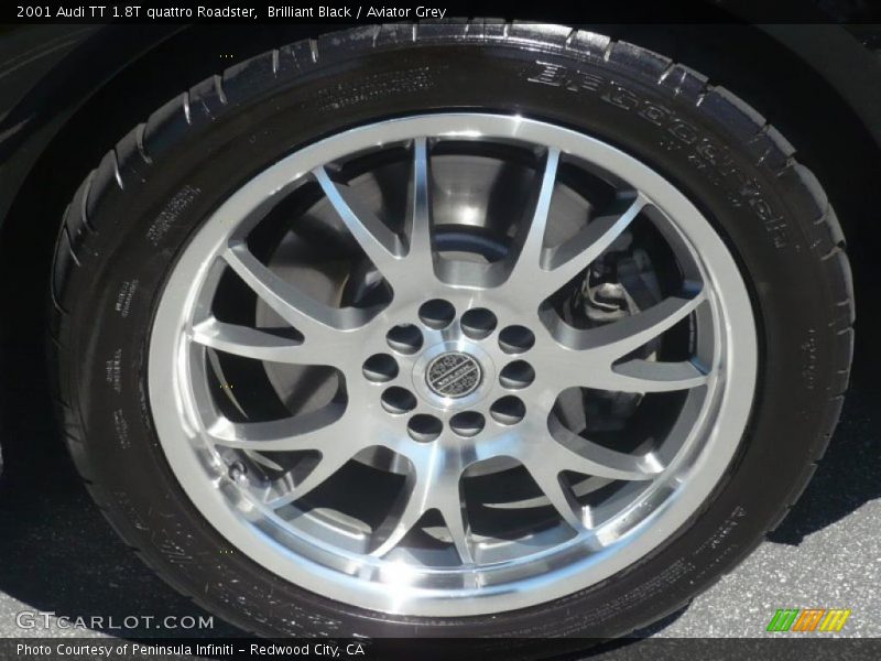 Custom Wheels of 2001 TT 1.8T quattro Roadster