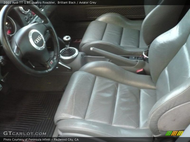  2001 TT 1.8T quattro Roadster Aviator Grey Interior