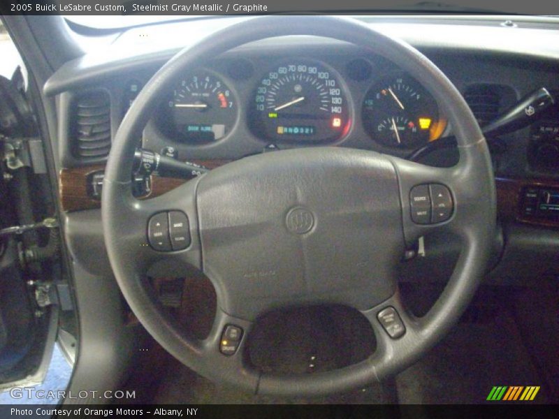 Steelmist Gray Metallic / Graphite 2005 Buick LeSabre Custom