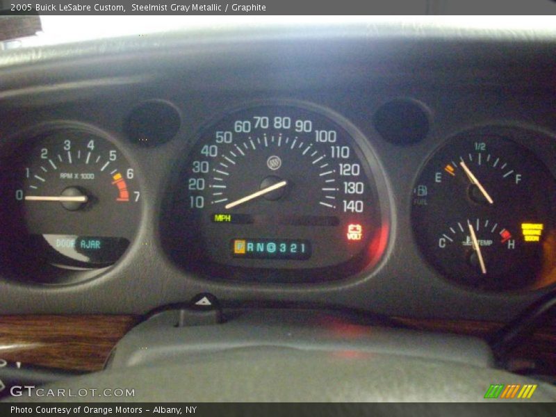 Steelmist Gray Metallic / Graphite 2005 Buick LeSabre Custom