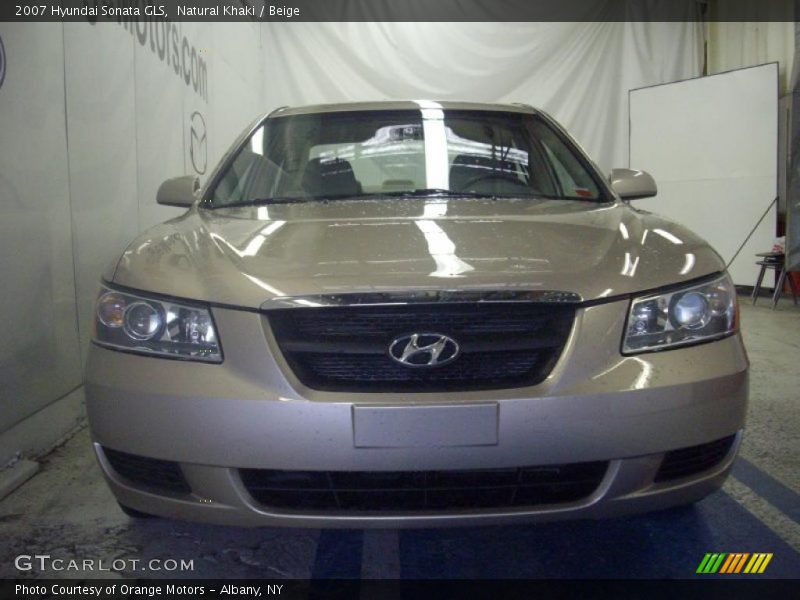Natural Khaki / Beige 2007 Hyundai Sonata GLS
