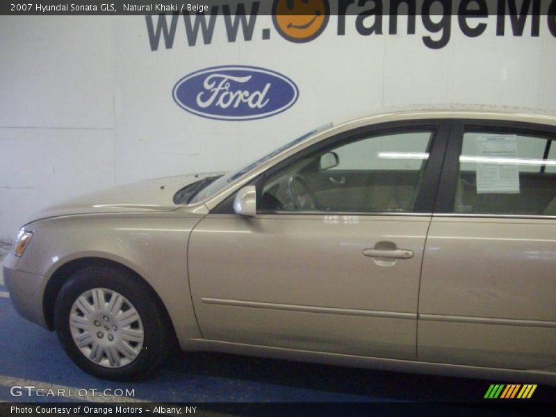 Natural Khaki / Beige 2007 Hyundai Sonata GLS