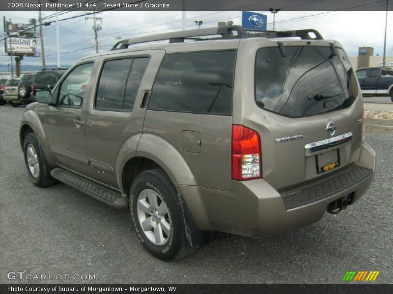 Desert Stone / Graphite 2008 Nissan Pathfinder SE 4x4