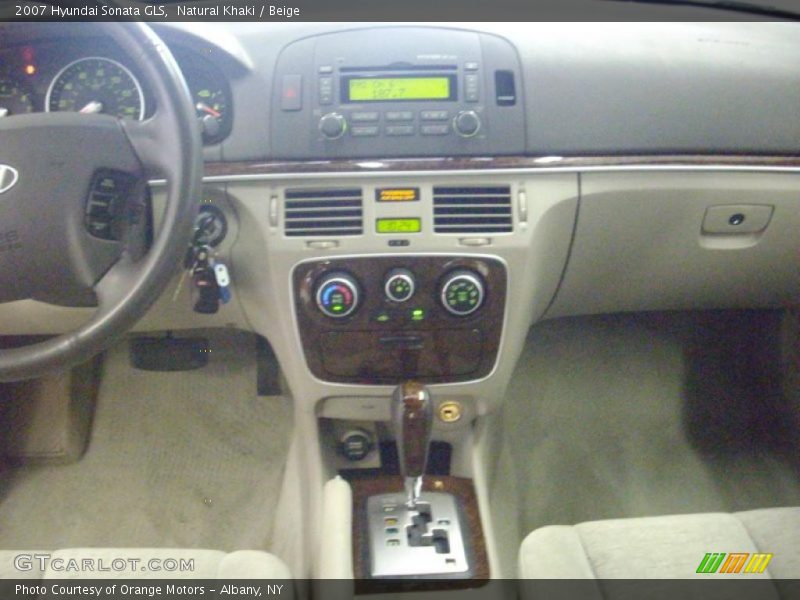 Natural Khaki / Beige 2007 Hyundai Sonata GLS