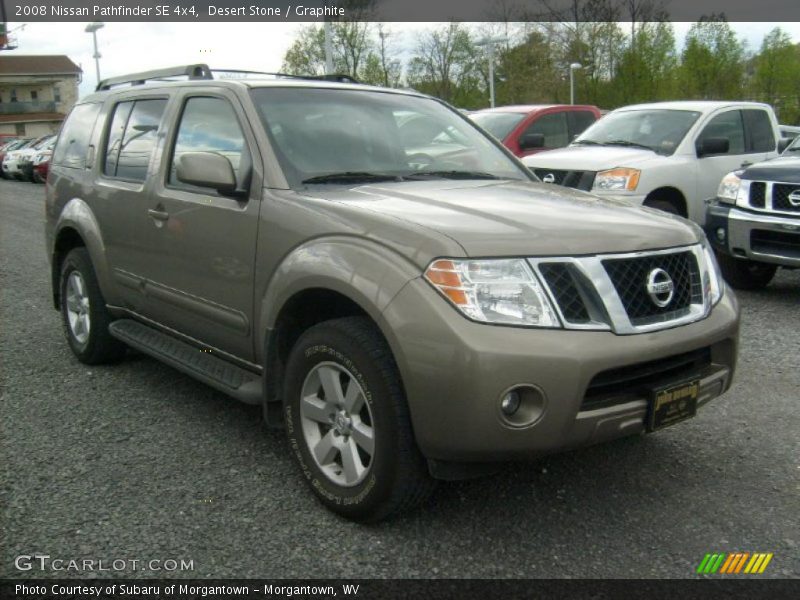 Desert Stone / Graphite 2008 Nissan Pathfinder SE 4x4