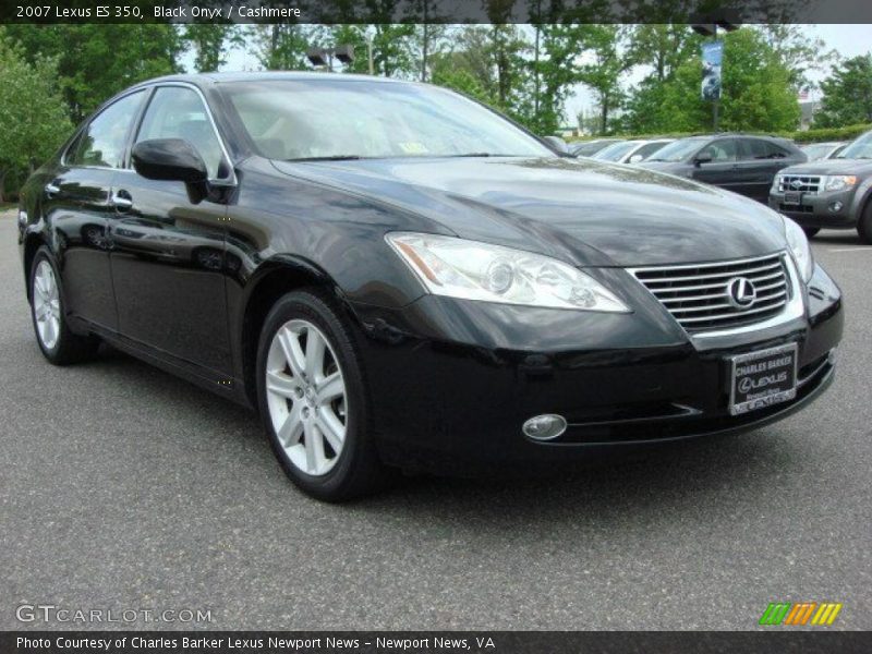 Black Onyx / Cashmere 2007 Lexus ES 350