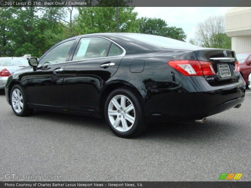 Black Onyx / Cashmere 2007 Lexus ES 350
